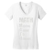 math mental abuse to humans Women's V-Neck T-Shirt