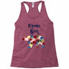 mama bear floral Racerback Tank