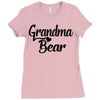 grandma bear Ladies Fitted T-Shirt