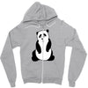 crying panda Zipper Hoodie