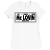 mclovin Ladies Fitted T-Shirt