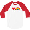 I Love Lgbt 3/4 Sleeve Shirt