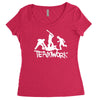 teamwork   mens funny Women's Triblend Scoop T-shirt