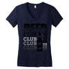 Beer Club Pub Women's V-Neck T-Shirt