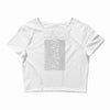 meow division Crop Top