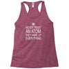 an atom Racerback Tank