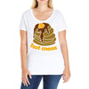 hot mess pancakes Ladies Curvy T-Shirt