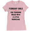 February girls Ladies Fitted T-Shirt