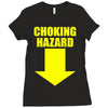 choking hazard Ladies Fitted T-Shirt