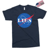 lies nasa logo Exclusive T-shirt