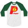 paper 3/4 Sleeve Shirt
