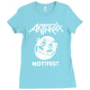 anthrax Ladies Fitted T-Shirt
