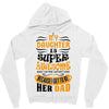 My Daughter Super Awesome Dad Zipper Hoodie