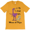 mama &amp; pizza dinasour T-Shirt