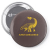 ankylosaurus dinosaur Pin-back button