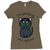 plotting your demise Ladies Fitted T-Shirt