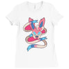 dragon eater Ladies Fitted T-Shirt