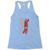 kayak american flag Racerback Tank