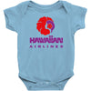 stylish retro hawaiian airlines Baby Onesie
