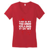 this is my zombie killing Women's V-Neck T-Shirt