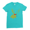 kill deer Ladies Fitted T-Shirt