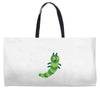 green animal Weekender Totes