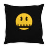 om nom nomtata Throw Pillow