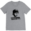 george best maradona good pele better V-Neck Tee