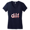 dilf Women's V-Neck T-Shirt