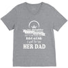 i get awesome husband V-Neck Tee