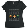 super mario chistmas Women's Triblend Scoop T-shirt