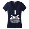 I Am Cat Actually In A Very Commited Relationship Women's V-Neck T-Shirt