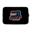 star spangled hammered Laptop sleeve