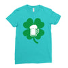 drink and irish Ladies Fitted T-Shirt