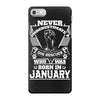 Never Underestimate Dog Rescuer Who Was Born January iPhone 7 Case
