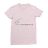 fish hooded Ladies Fitted T-Shirt