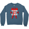 train to beat all might Crewneck Sweatshirt
