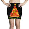 pizza christmas tree pocket Mini Skirts