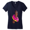 stickers Women's V-Neck T-Shirt