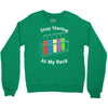 stop staring at my rack Crewneck Sweatshirt