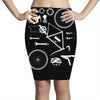 bicycle cyclopath bike hobby exploded Pencil Skirts