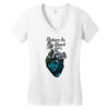 nature in my heart Women's V-Neck T-Shirt