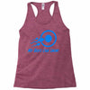 my boys can swim Racerback Tank