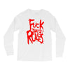 arch enemy fuck the rules Long Sleeve Shirts