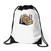 rest in peace Drawstring Bags