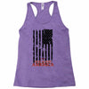 god bless america Racerback Tank