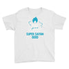 training to go super saiyan god dbz dragon ball z Youth Tee