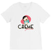 creme fraiche V-Neck Tee