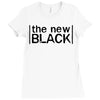 orange is the new black Ladies Fitted T-Shirt