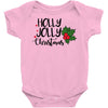 holly jolly christmas Baby Bodysuit